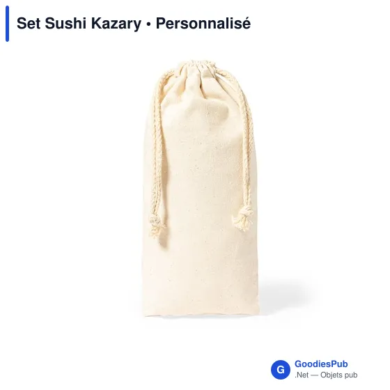 Set Sushi Kazary personnalisable avec logo pour entreprises - Image 4