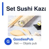 Set Sushi Kazary personnalisable avec logo pour entreprises - Miniature 5