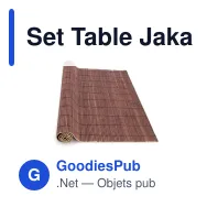 Set Table Jakarta - Miniature 6