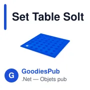 Set Table Soltex - Miniature 3