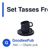 Set Tasses Freyat - Miniature 8