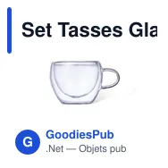 Set Tasses Gladen - Miniature 3