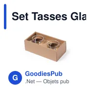 Set Tasses Gladen - Miniature 6
