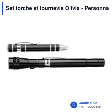 Set torche et tournevis Olivia