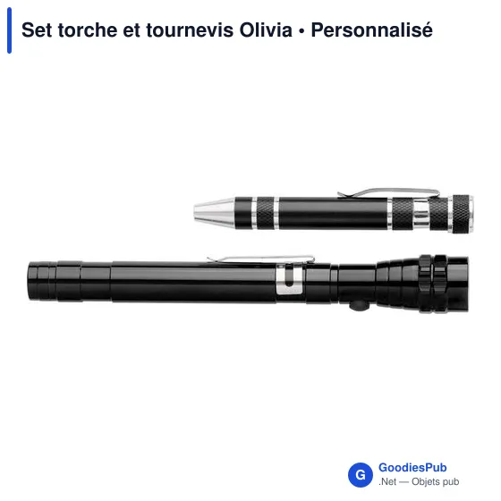 Set torche et tournevis Olivia - Image 3