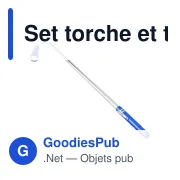 Set torche et tournevis Olivia - Miniature 6
