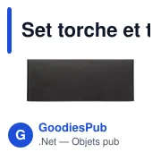 Set torche et tournevis Olivia - Miniature 7