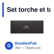 Set torche et tournevis Olivia - Miniature 10