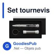 Set tournevis et torche personnalisable avec logo - Frazer - Miniature 5