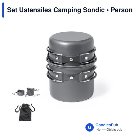 Set Ustensiles Camping Sondic