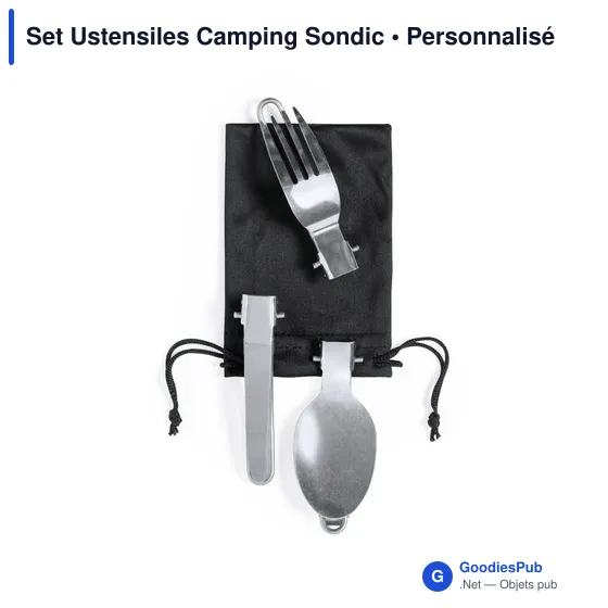 Set Ustensiles Camping Sondic - Image 3