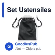 Set Ustensiles Camping Sondic - Miniature 4