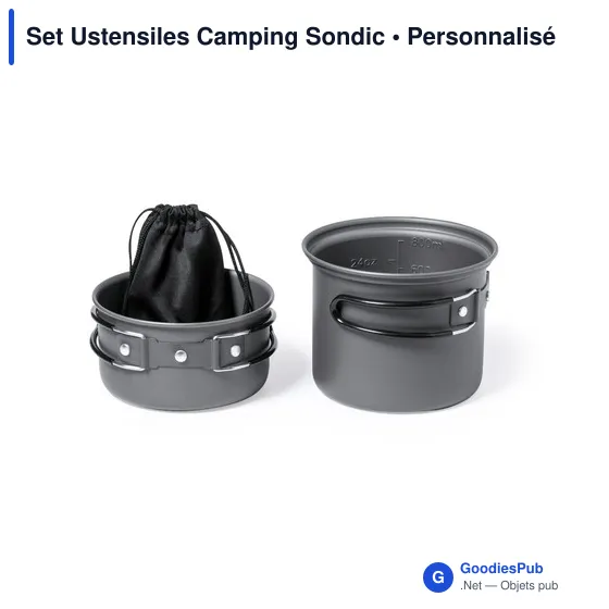 Set Ustensiles Camping Sondic - Image 5