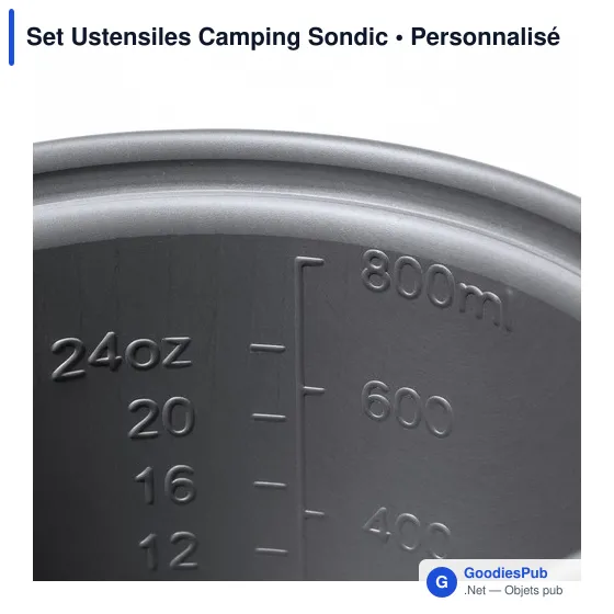 Set Ustensiles Camping Sondic - Image 7