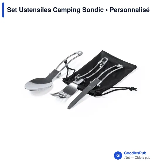 Set Ustensiles Camping Sondic - Image 9