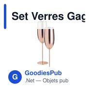 Set Verres Gagax - Miniature 1