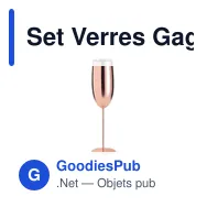 Set Verres Gagax - Miniature 2