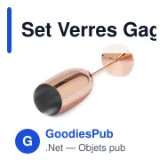Set Verres Gagax - Miniature 3