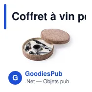 Coffret à vin personnalisable avec logo - Set Vin Bribal - Miniature 2