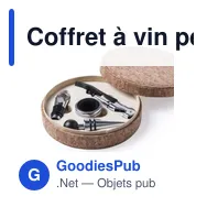 Coffret à vin personnalisable avec logo - Set Vin Bribal - Miniature 3