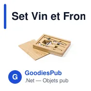 Set Vin et Fromages Hiblux - Miniature 1