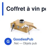 Coffret à vin personnalisable Nitol avec logo - Miniature 2