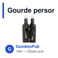 Gourde personnalisable avec logo pour entreprises et événements - Miniature 3