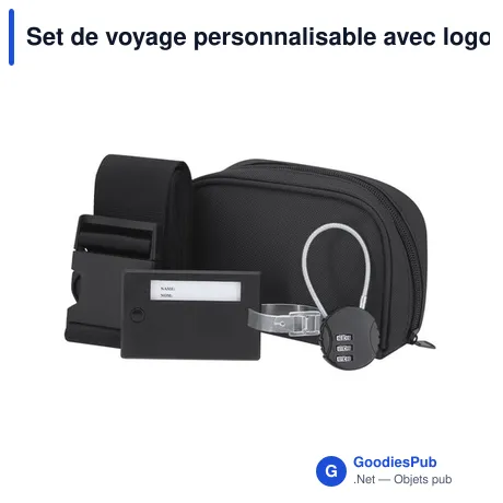 Set de voyage personnalisable avec logo - Set Voyage Biccap