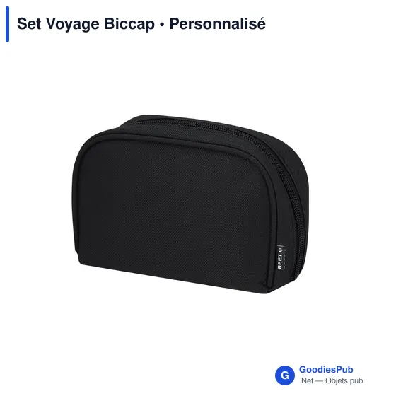 Set de voyage personnalisable avec logo - Set Voyage Biccap - Image 4