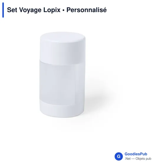 Gourde personnalisable avec logo pour entreprises - Set de voyage - Image 2