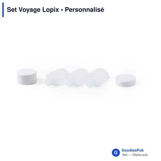 Gourde personnalisable avec logo pour entreprises - Set de voyage - Image 4