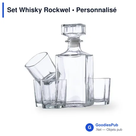 Set Whisky Rockwel