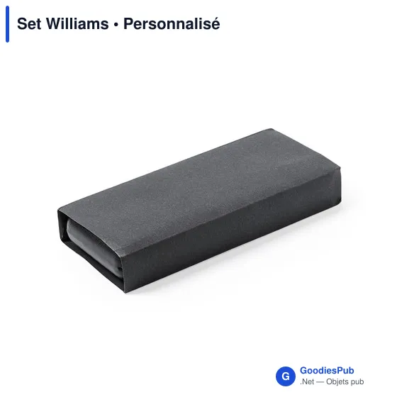 Set Williams : Ensemble de stylos personnalisables avec logo - Image 2