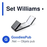 Set Williams : Ensemble de stylos personnalisables avec logo - Miniature 5