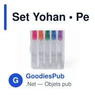 Set Yohan - Miniature 5