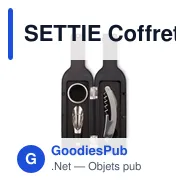 SETTIE Coffret bouteille set de vin - Miniature 2