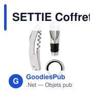 SETTIE Coffret bouteille set de vin - Miniature 3