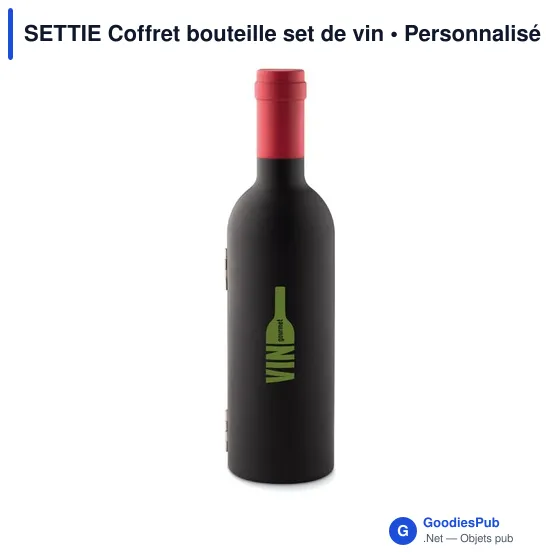 SETTIE Coffret bouteille set de vin - Image 4