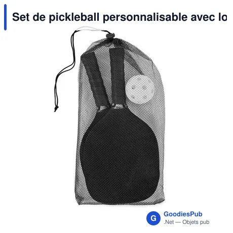 Set de pickleball personnalisable avec logo - SETTY