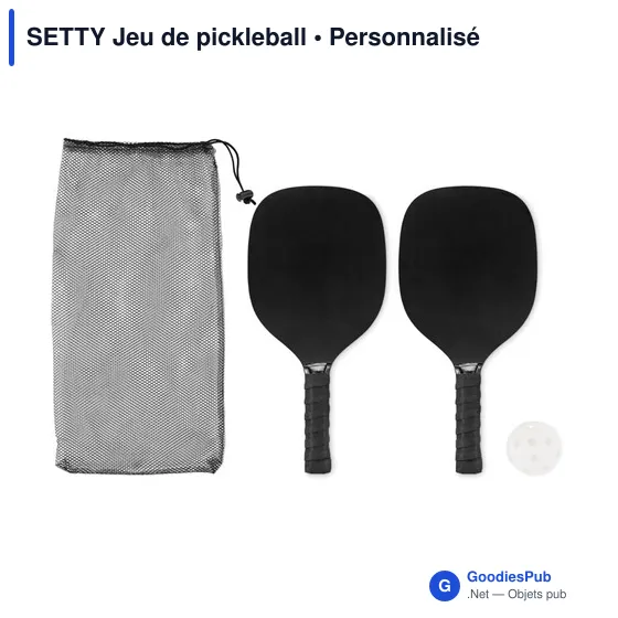 Set de pickleball personnalisable avec logo - SETTY - Image 5