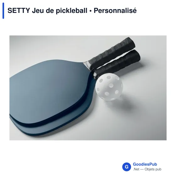 Set de pickleball personnalisable avec logo - SETTY - Image 9