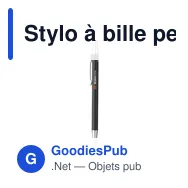 Stylo à bille personnalisable en aluminium recyclé - Sferaavec logo - Miniature 1