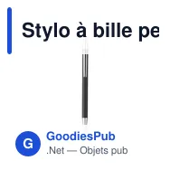 Stylo à bille personnalisable en aluminium recyclé - Sferaavec logo - Miniature 5