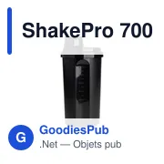 Mug shaker personnalisable ShakePro 700 ml avec logo - Miniature 2