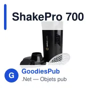 Mug shaker personnalisable ShakePro 700 ml avec logo - Miniature 4