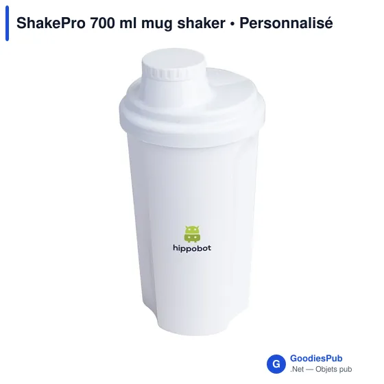 Mug shaker personnalisable ShakePro 700 ml avec logo - Image 6