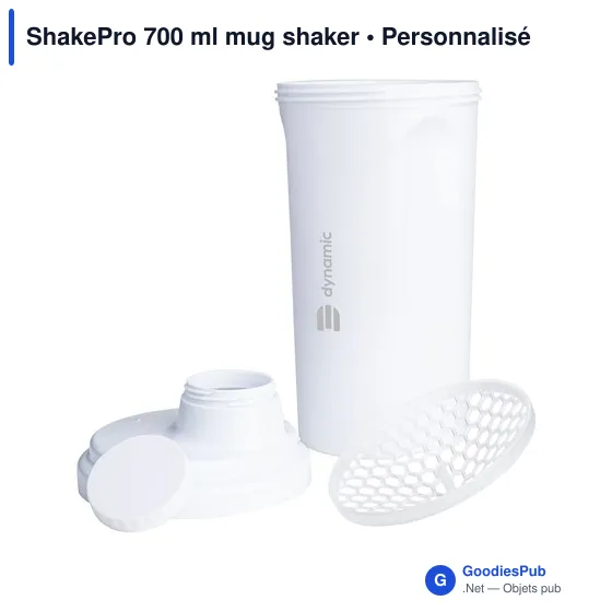 Mug shaker personnalisable ShakePro 700 ml avec logo - Image 7