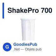 Mug shaker personnalisable ShakePro 700 ml avec logo - Miniature 8