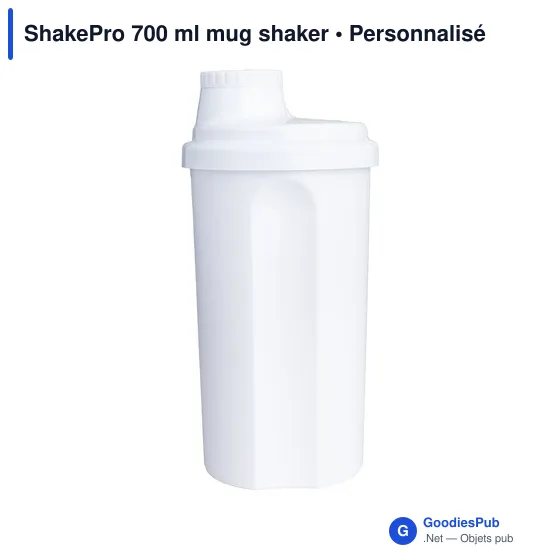 Mug shaker personnalisable ShakePro 700 ml avec logo - Image 8