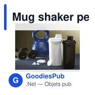 Mug shaker personnalisable ShakePro 700 ml avec logo - Miniature 9